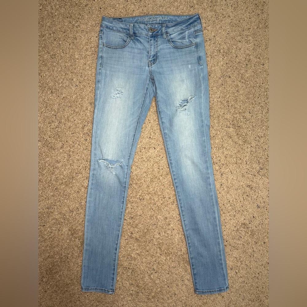 American Eagle Jegging 
Size 6 X-Long